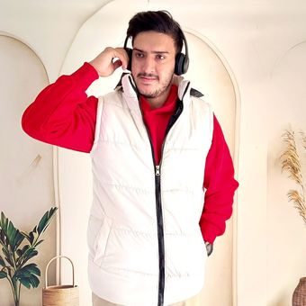 پافر ضد آب رنگ سفید  مردانه و زنانه