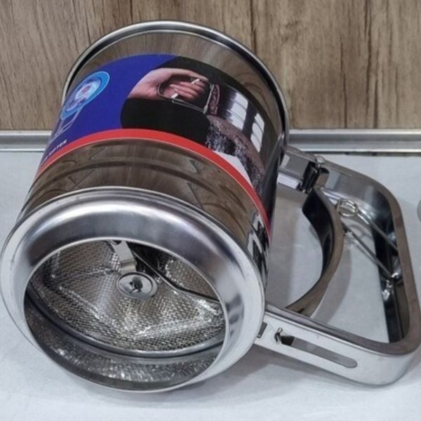 الک چرخشی استیل دسته دار