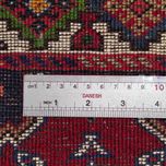 فرش دستباف سایز یک و نیم متری لاکی (تمام پشم یلمه طرح حوضی) کد