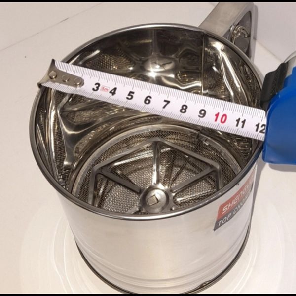الک چرخشی استیل دسته دار