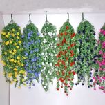 آویز شمشاد 16 شاخه گل دار