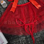 ست سه تیکه فنردار دامنی کد 2092