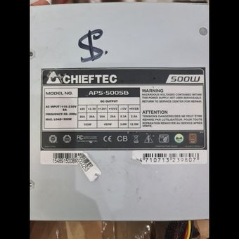 پاور استوک چیفتک 500 وات power chieftec 500watt