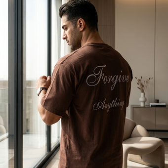 تیشرت مردانه Anything پنبه سوپر نخ 30 باکسی در 5 رنگ