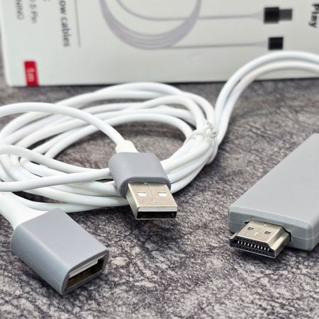 کابل HDTV تبدیل اتصال گوشی به تلویزیون غیر هوشمند