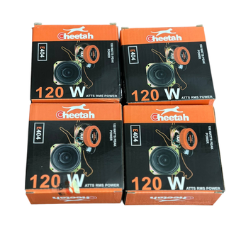 بلندگو 4 اینچ مدل CH توان 120 وات بسته 4 عددی..باند پرایدی..اسپیکر خودرو