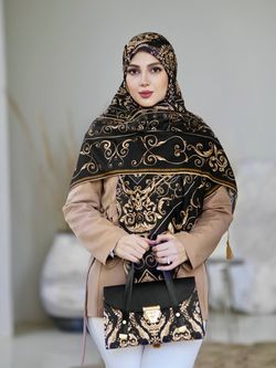 ست کیف و روسری طرح B3 کد 19