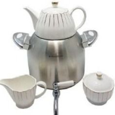 کتری وقوری همراه با قندان و شکر ریز همیلتون مدل HT 1301