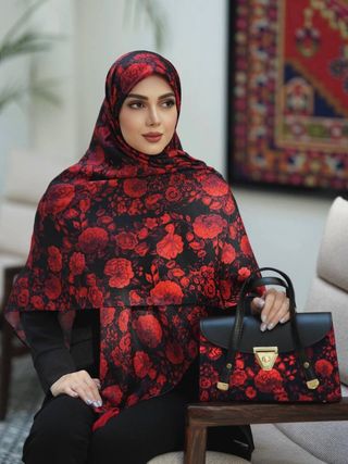 ست کیف و روسری طرح B3 کد 28