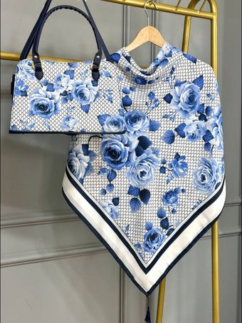 ست کیف و روسری طرح S1 کد 81