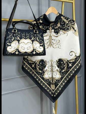 ست کیف و روسری طرح S1 کد 83