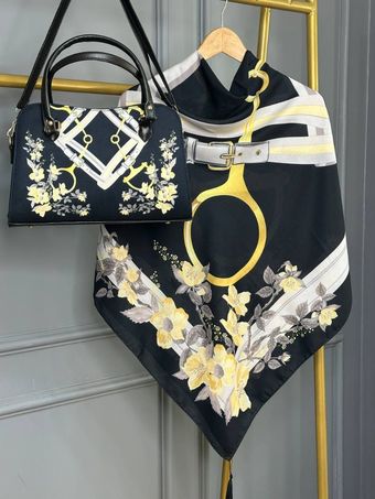 ست کیف و روسری طرح S1 کد 84