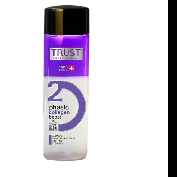 محلول پاککننده آرایش دوفازی تراست