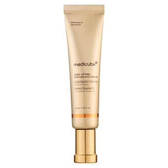کرم دور چشم لیفتینگ و جوانساز پپتاید مدی کیوب (Medicube Deep Lifting Peptide Eye Cream)