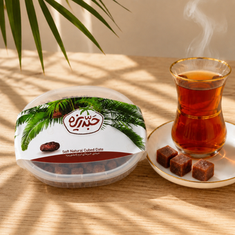 حبه خرما با طعم ساده 300 گرمی « طرح نخل »