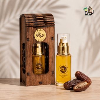 روغن هسته خرما ٱرگانیک موضعی « جعبه هدیه»