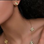 گوشواره ونکلیف طلایی