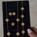 گوشواره ونکلیف طلایی