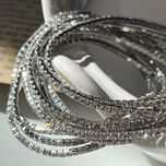 دستبند کشی نگینی