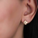 گوشواره ونکلیف طلایی