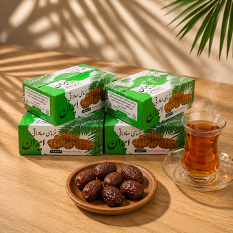 خرمای کبکاب درجه یک  ( پک 4 عددی )