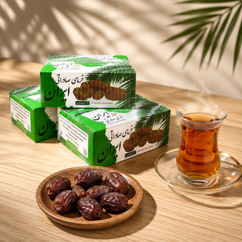 خرمای کبکاب درجه یک  ( پک 6 عددی)