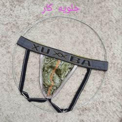 شورت فانتزی مردانه پشت باز  جلو نگین دار براق کد 027