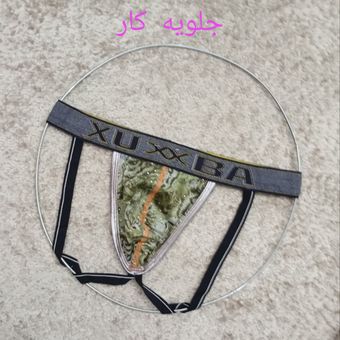 شورت فانتزی مردانه پشت باز  جلو نگین دار براق کد 027