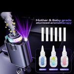 شارژر فندکی خودرو W&O مدل Starlight پنج کاره با رایحه افشانی و نورپردازی
