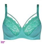 سوتین نخی نیمه دانتل فنر دار