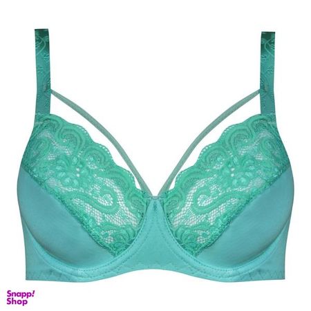 سوتین نخی نیمه دانتل فنر دار