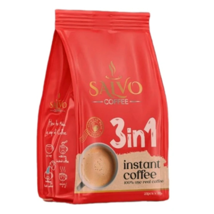 کافی میکس سه در یک سالوو – 500 گرم بسته 25 عددی