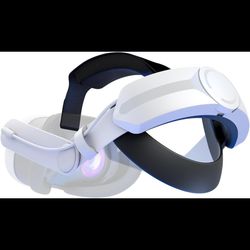 بند پشت سر strap مخصوص عینک واقعیت مجازی باطری دار meta quest 3 v 3s aubika