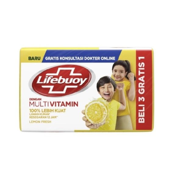 صابون ضدعفونی‌کننده لایف بوی Lifebuoy Lemon Fresh وزن 100 گرم (کپی)