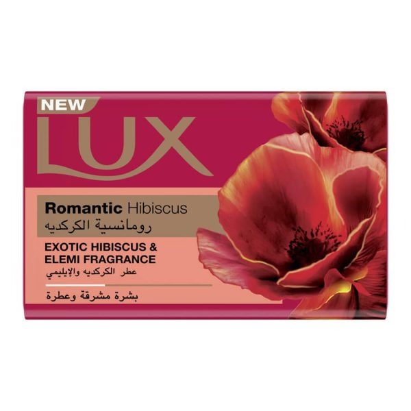 صابون لوکس LUX رایحه عطر رمانتیک بسته 6 عددی عربستانی