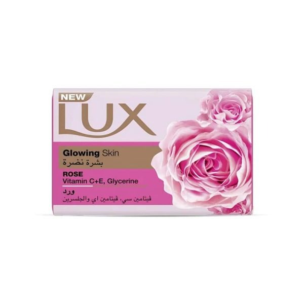 صابون لوکس LUX رایحه گل رز بسته 6 عددی اصلی عربستانی