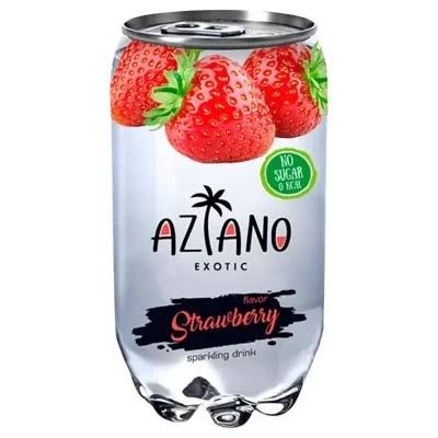 آب سودا AzTANOطعم توت فرنگی