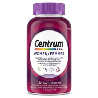مکمل مولتی ویتامین بانوان سنتروم (Centrum Women Complete Multivitamin/Multimineral)