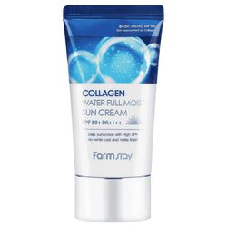 کرم ضدآفتاب کلاژن بی رنگ آبرسان فارم استی (Farmstay Collagen Water Full Moist Sun Cream)