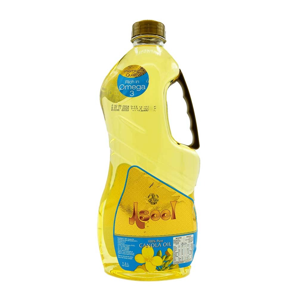 روغن مایع اصیل کانولا 1.5 لیتری