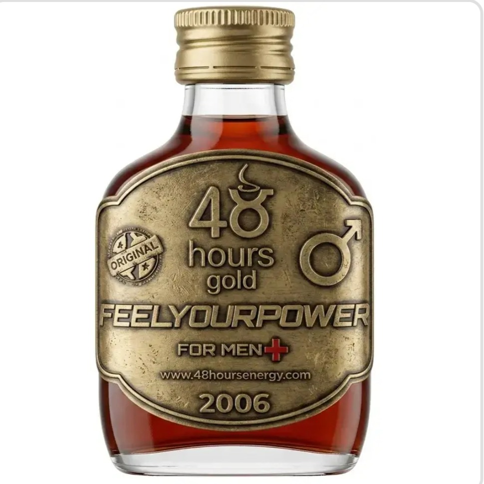 شات تقویتی و انرژی‌زای جینسینگ 48ساعته طلایی 40 میل 48 Hours gold Ginseng SHOT