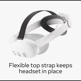 Meta Quest Elite Strap with Battery | بند باتری‌دار اورجینال برای Quest 3 / Quest 3S استوک اماراتی