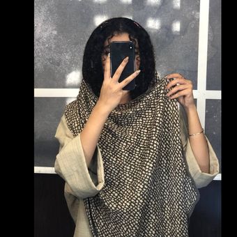 شال چاپ‌خیس وارداتی ماه‌نگار 💥 خاص‌ترین انتخاب پاییز