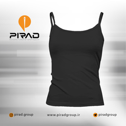 تاپ بندی زنانه مشکی ساده مدل اسپرت