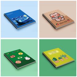 دفتر خط دار کیوت