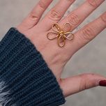 انگشتر دفرمه گل