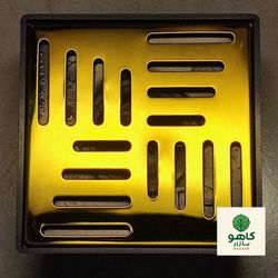 کفشور نقطه ای 10*10 زیر پلاستیکی فیگو- رنگ طلا براق 990478