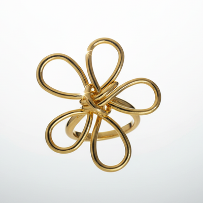 انگشتر دفرمه گل