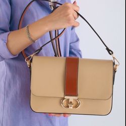 کیف تمام چرم اسپرت زنانه کد 255