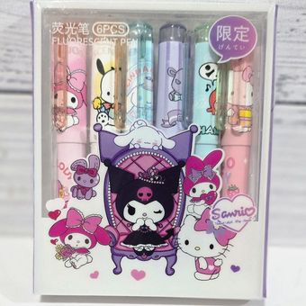 هایلایتر کرومی بسته 6 عددی